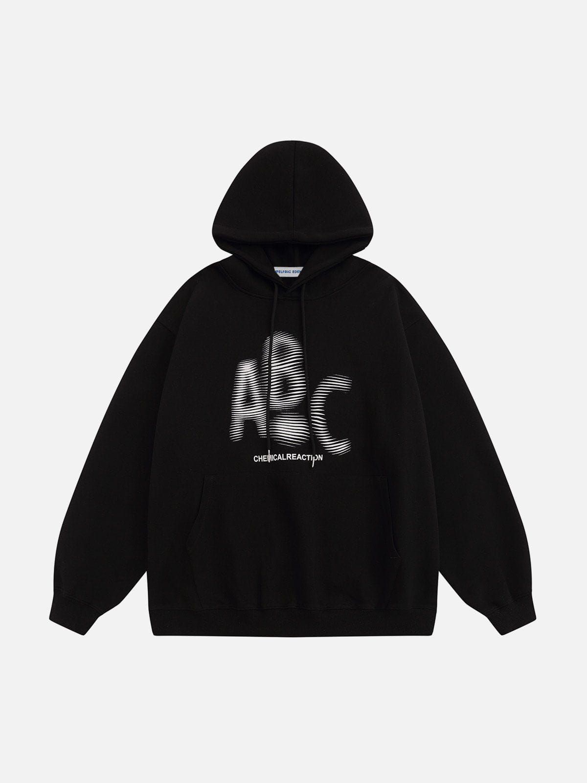 Aelfric Eden Blurred Letter Print Hoodie sold by Aelfric Eden product image thumbnail 3