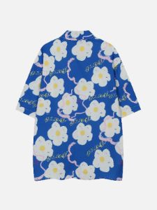 Aelfric Eden All-over Flowers Print Short Sleeve Shirts sold by Aelfric Eden