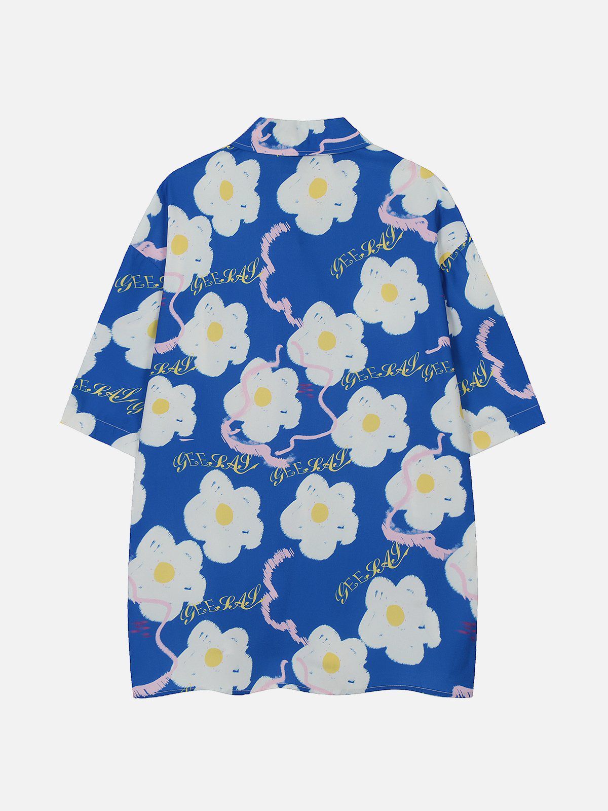 Aelfric Eden All-over Flowers Print Short Sleeve Shirts sold by Aelfric Eden product image thumbnail 2