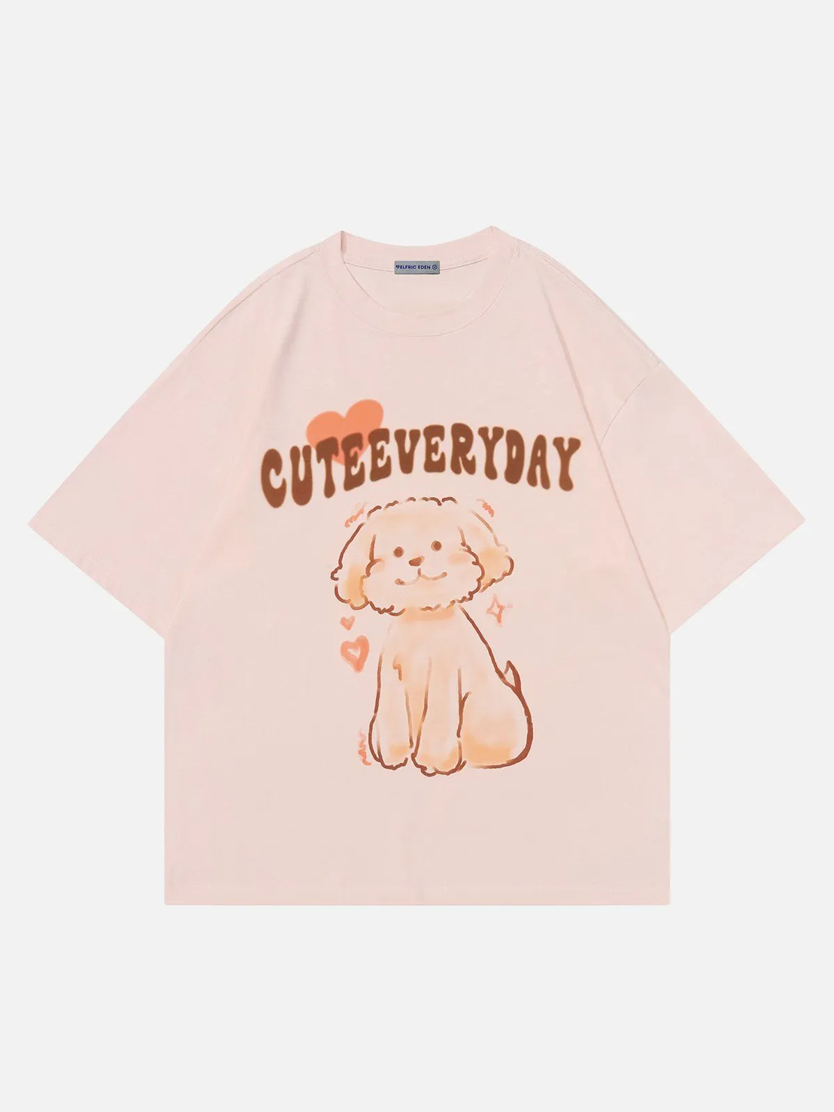 Aelfric Eden Cute Dog Print Tee sold by Aelfric Eden