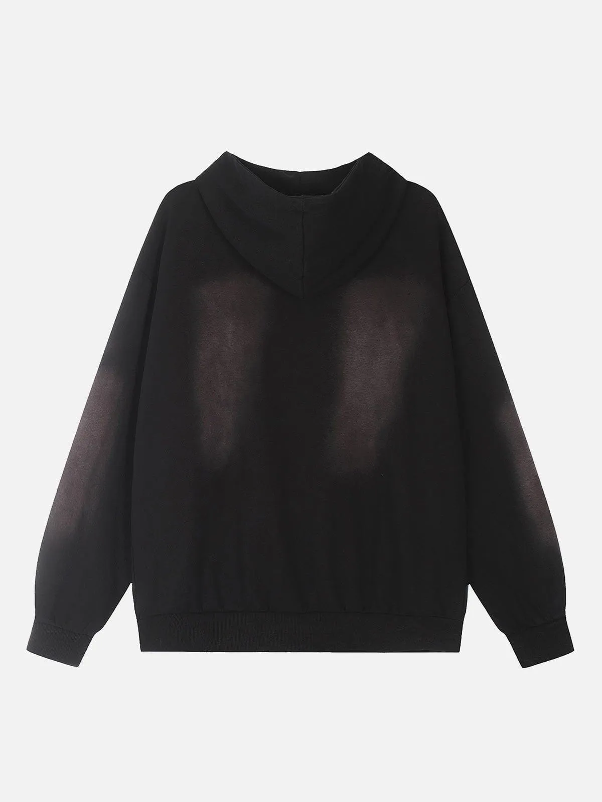 Aelfric Eden Distressed Butterfly Washed Zip Up Hoodie sold by Aelfric Eden product image thumbnail 4