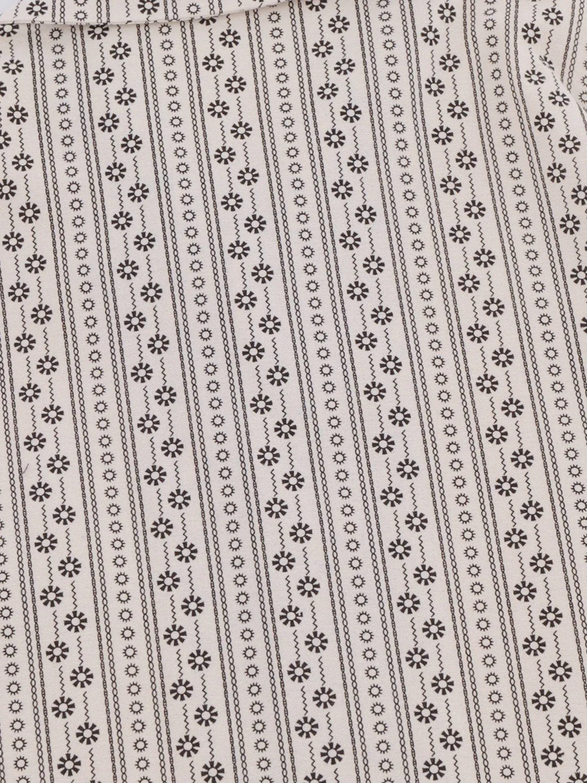 Aelfric Eden Stripe Flower Short Sleeve Shirt sold by Aelfric Eden product image thumbnail 4