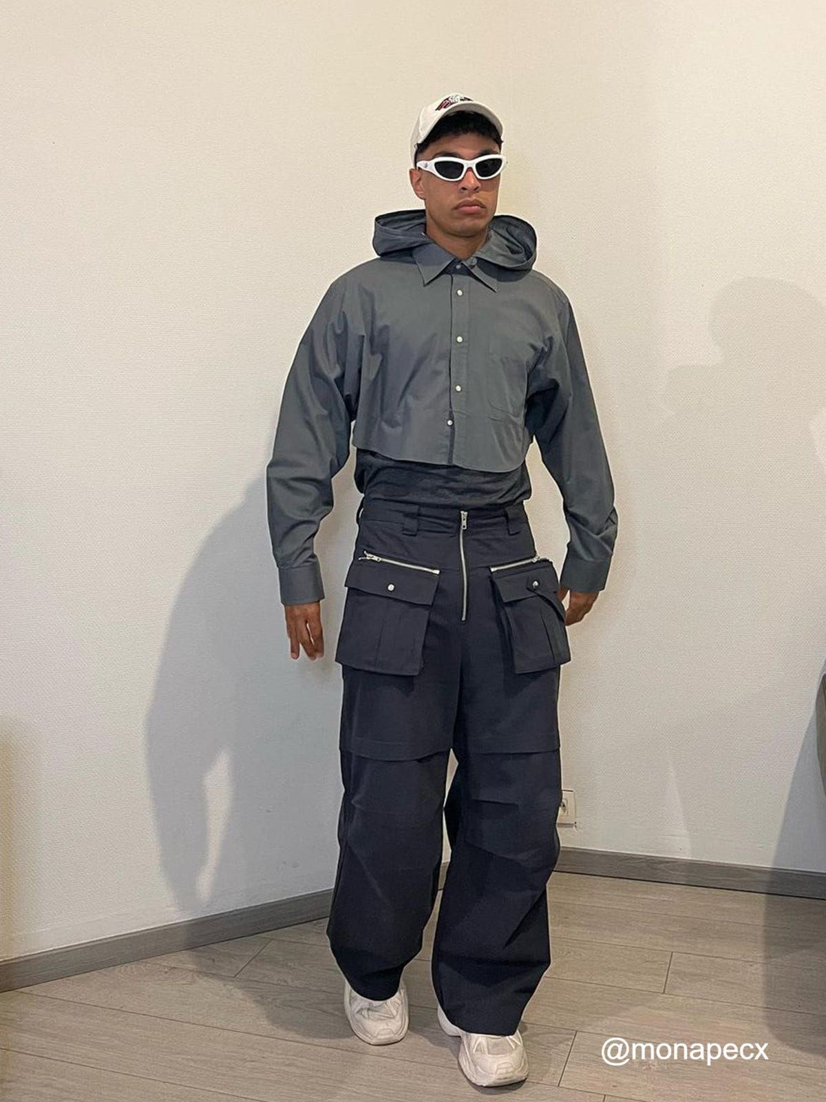 Aelfric Eden 3D Pocket Wrinkle Cargo Pants sold by Aelfric Eden