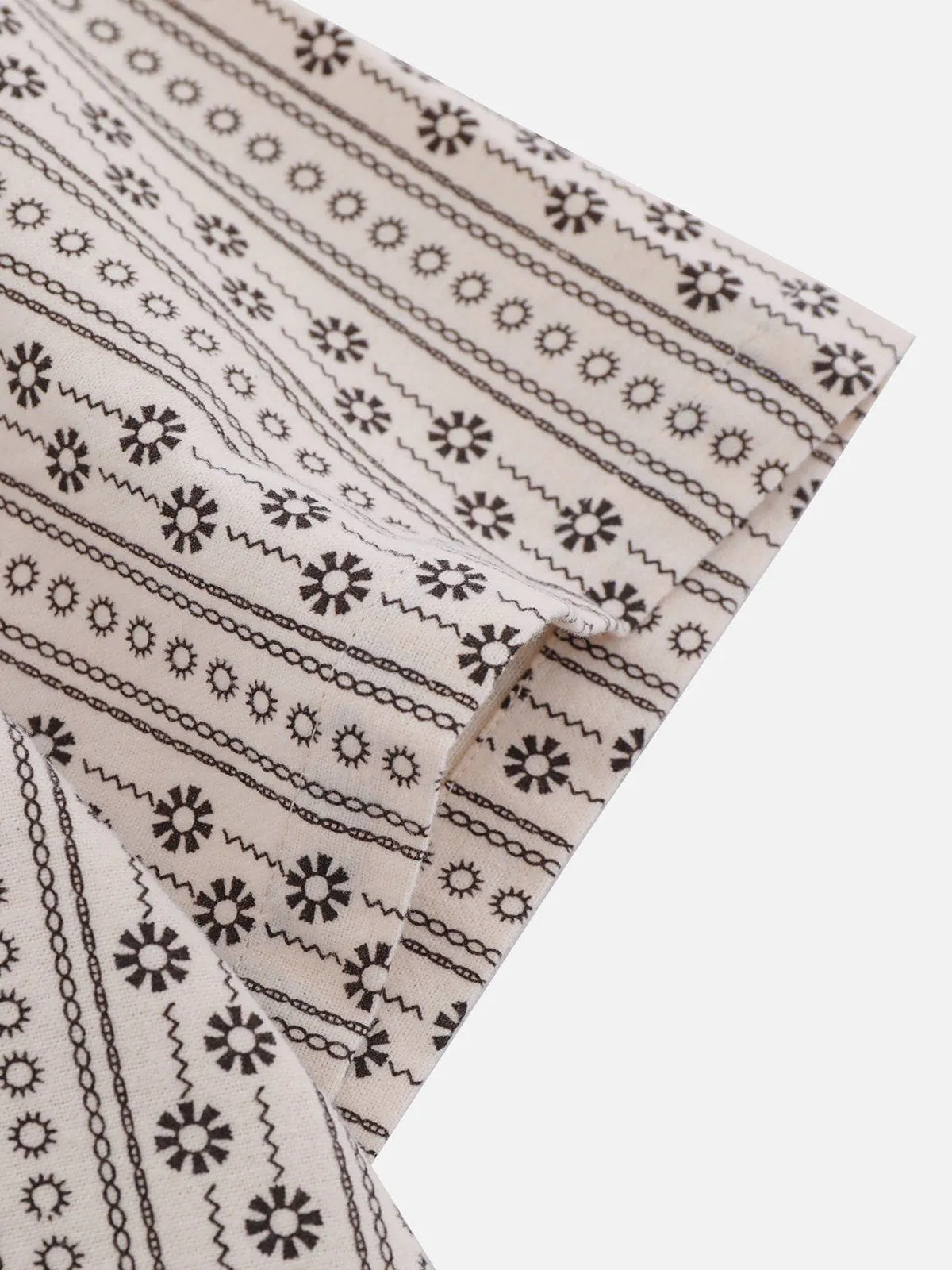 Aelfric Eden Stripe Flower Short Sleeve Shirt sold by Aelfric Eden product image thumbnail 5