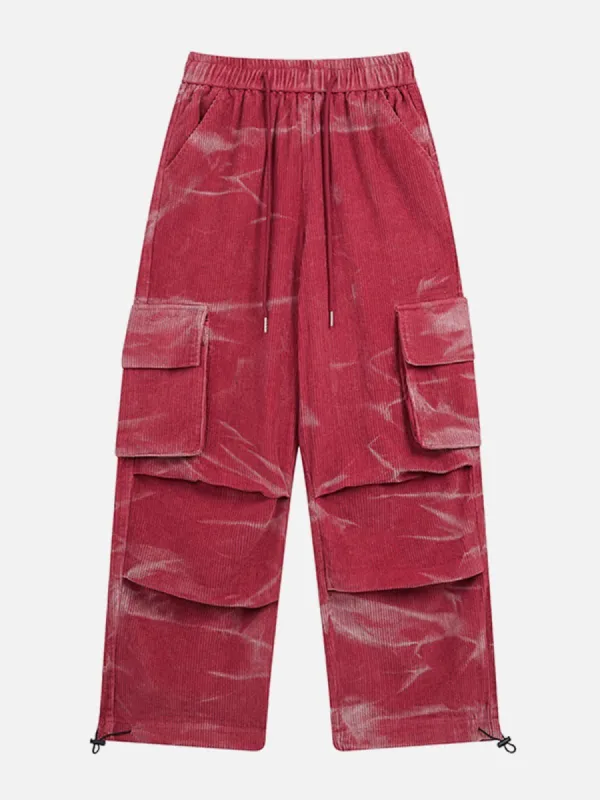 Aelfric Eden Washed Dip-Dye Corduroy Cargo Pants sold by Aelfric Eden