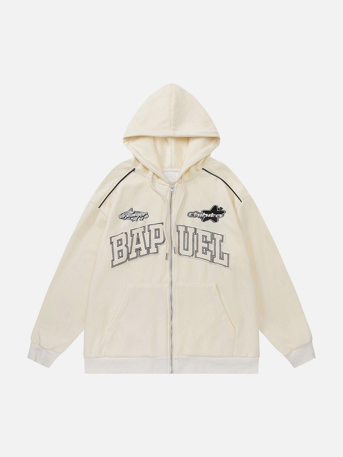 Aelfric Eden Embroidered Star Letter Hoodie sold by Aelfric Eden