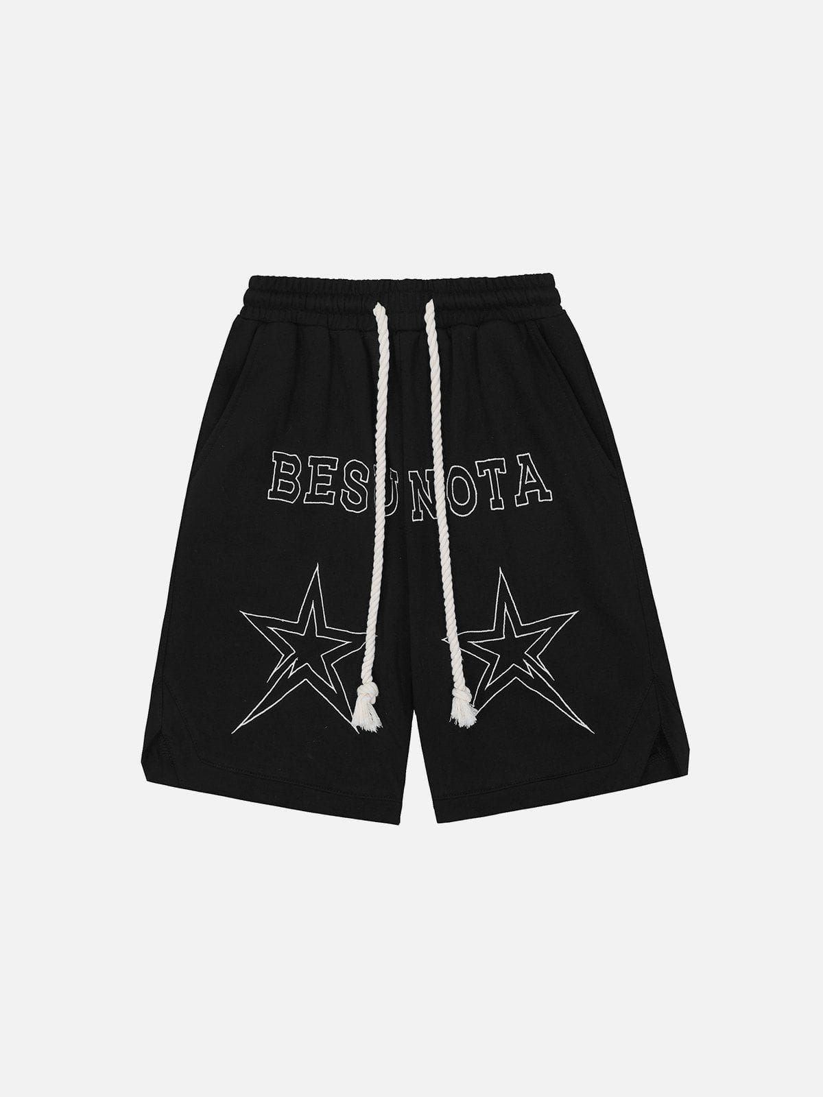 Aelfric Eden Star Letter Print Shorts sold by Aelfric Eden