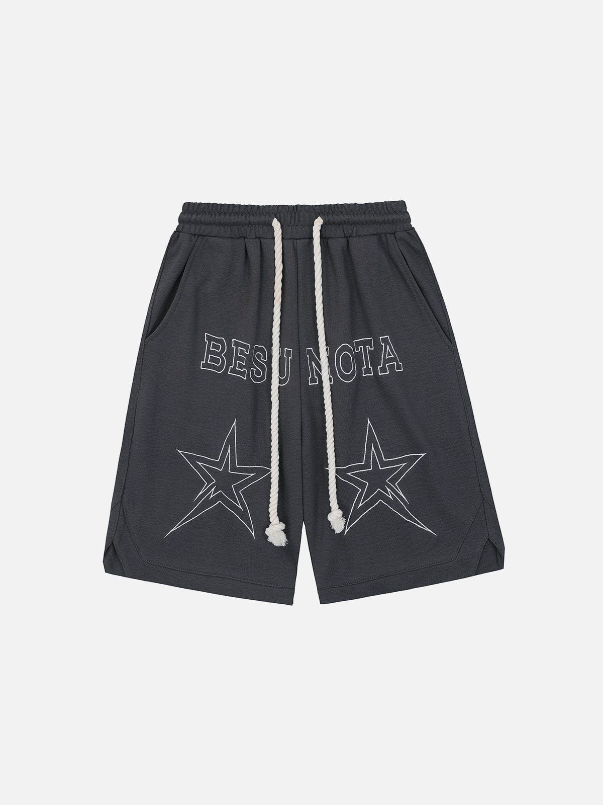 Aelfric Eden Star Letter Print Shorts sold by Aelfric Eden product image thumbnail 3
