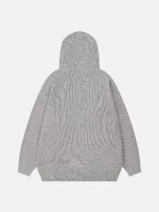 Aelfric Eden Shadow Letter Print Hoodie sold by Aelfric Eden