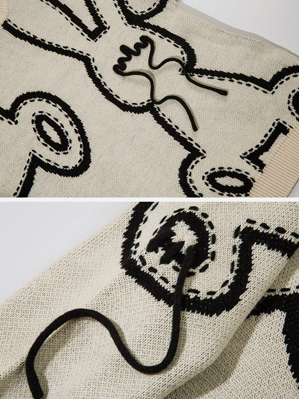 Aelfric Eden Rabbit Jacquard Sweater sold by Aelfric Eden product image thumbnail 5