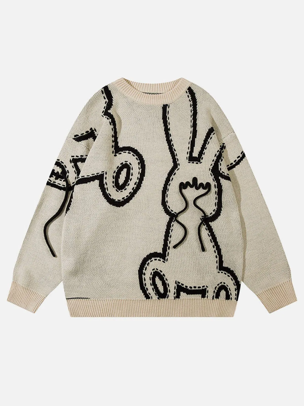 Aelfric Eden Rabbit Jacquard Sweater sold by Aelfric Eden