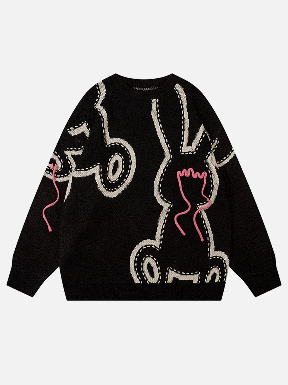 Aelfric Eden Rabbit Jacquard Sweater sold by Aelfric Eden product image thumbnail 3