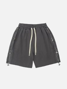 Aelfric Eden Side Cross Zipper Shorts sold by Aelfric Eden