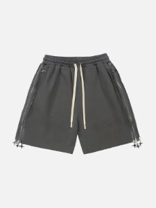 Aelfric Eden Side Cross Zipper Shorts sold by Aelfric Eden