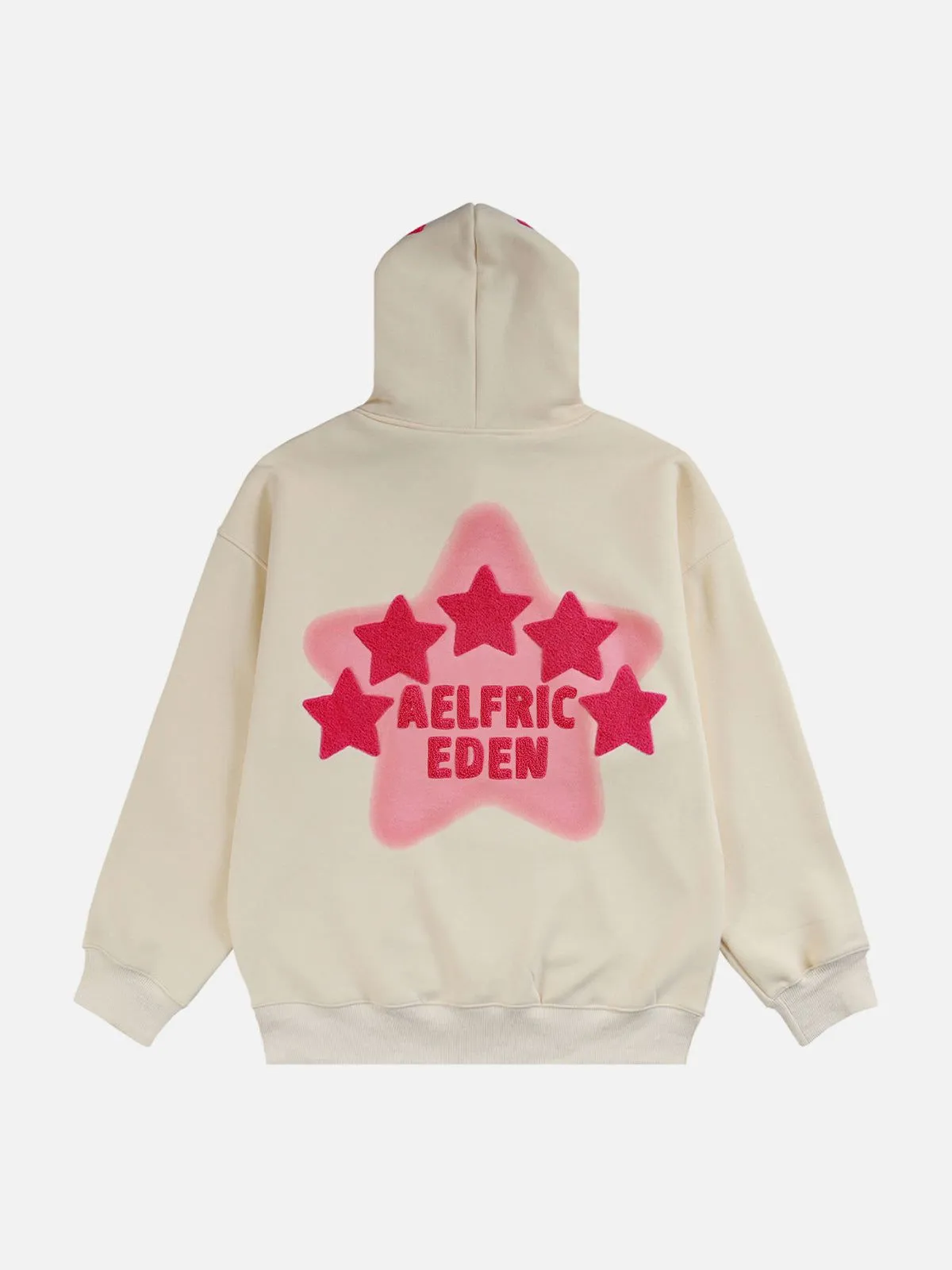 Vintage Embroidery Star Hoodie sold by Aelfric Eden product image thumbnail 4
