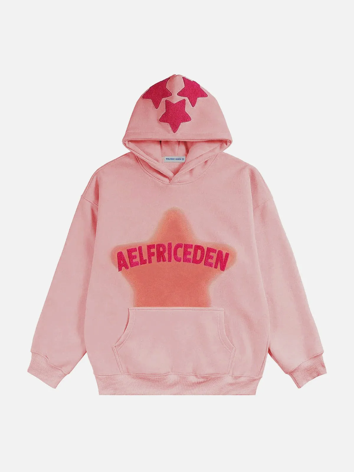 Vintage Embroidery Star Hoodie sold by Aelfric Eden product image thumbnail 3
