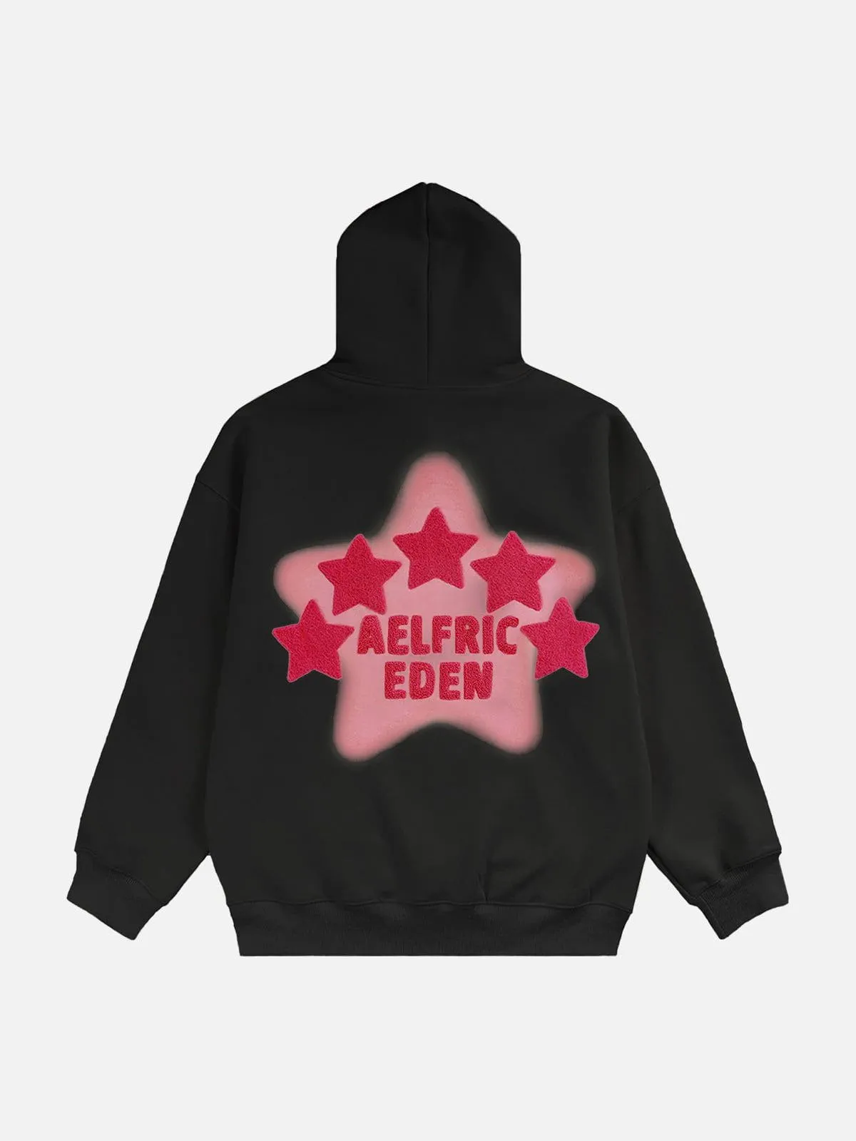 Vintage Embroidery Star Hoodie sold by Aelfric Eden product image thumbnail 5