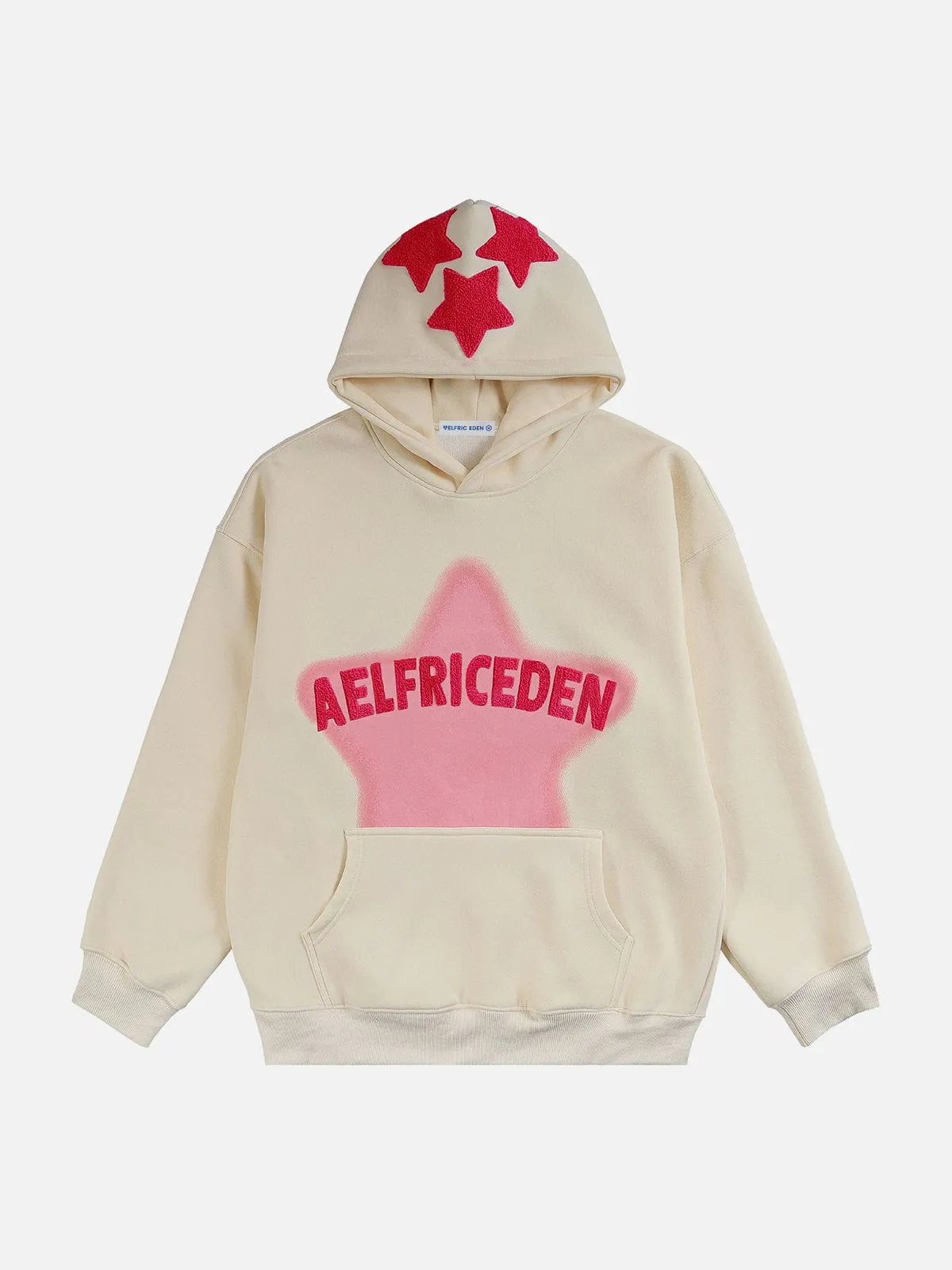 Vintage Embroidery Star Hoodie sold by Aelfric Eden