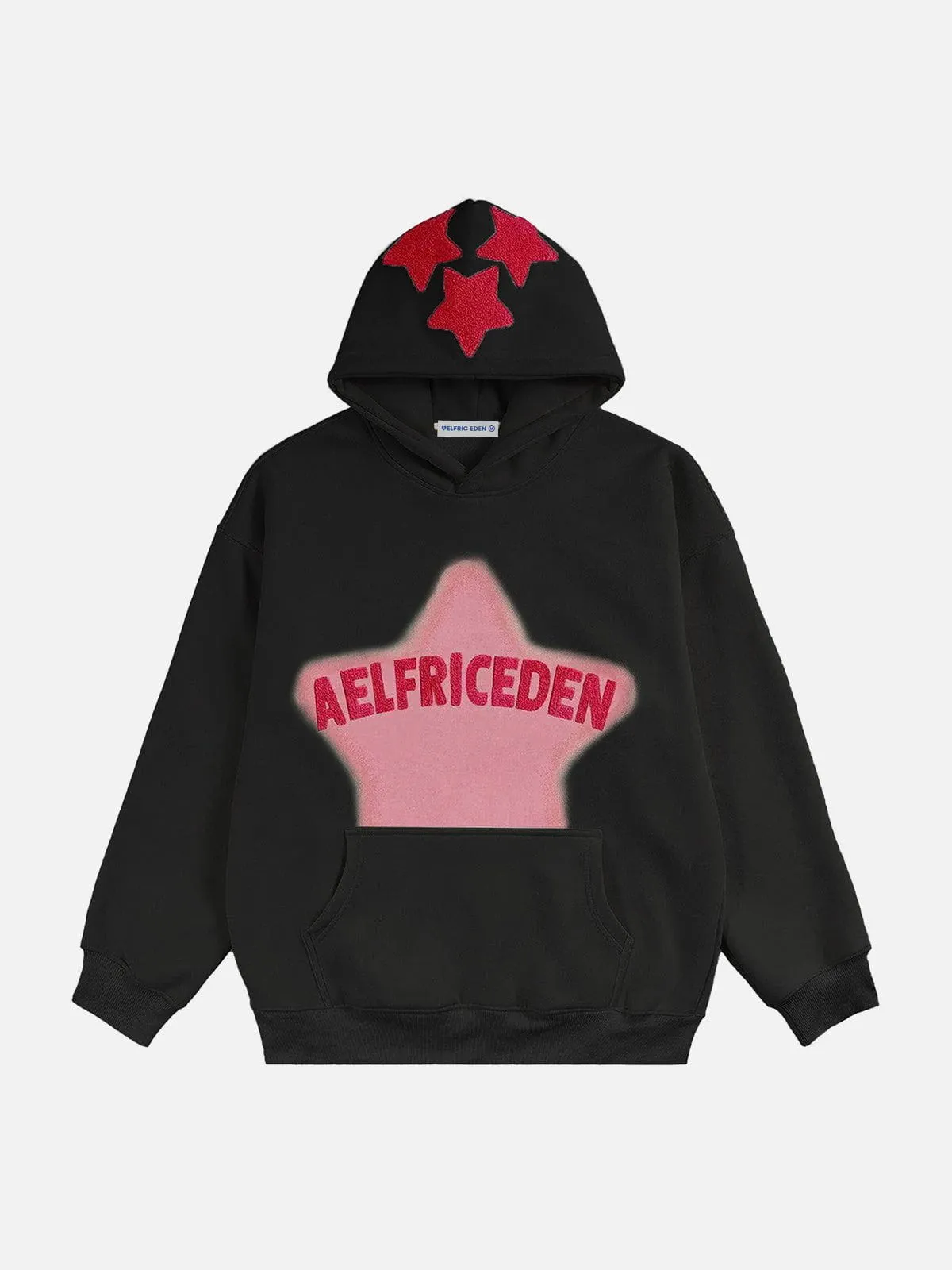 Vintage Embroidery Star Hoodie sold by Aelfric Eden product image thumbnail 2