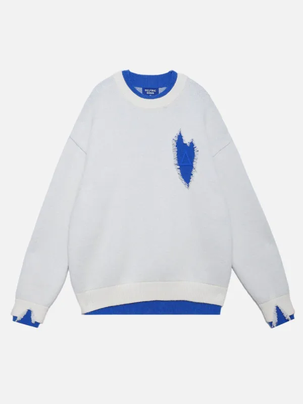 Aelfric Eden Fringe Heart Sweater sold by Aelfric Eden