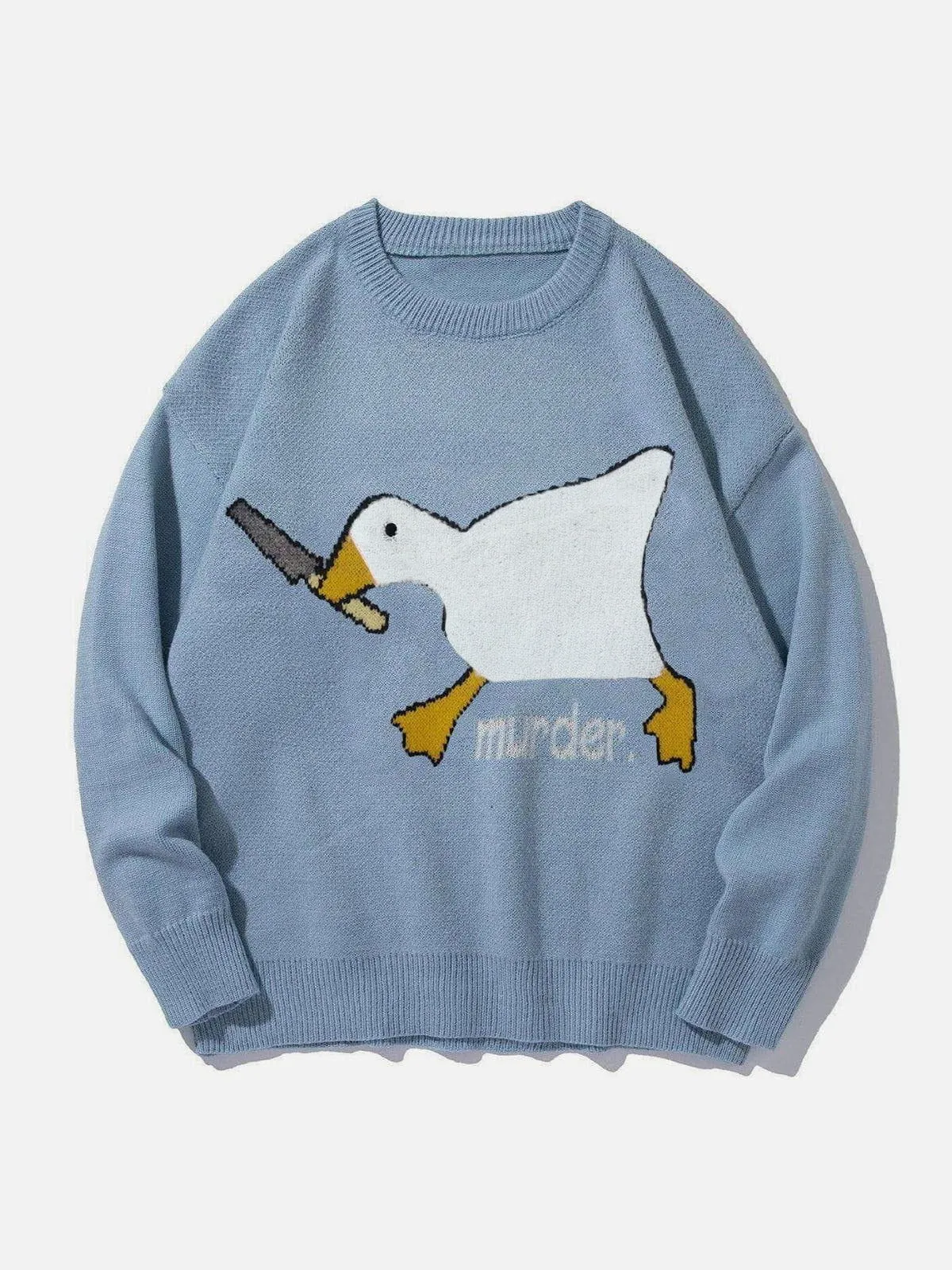 Aelfric Eden Murder Goose Graphic Knit Sweater sold by Aelfric Eden