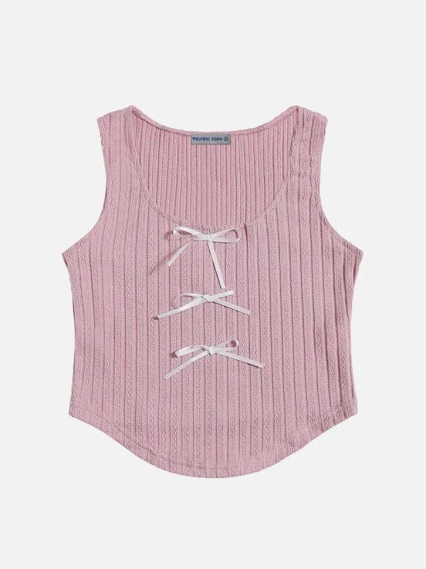 Aelfric Eden Ribbon Bow Tank Top sold by Aelfric Eden