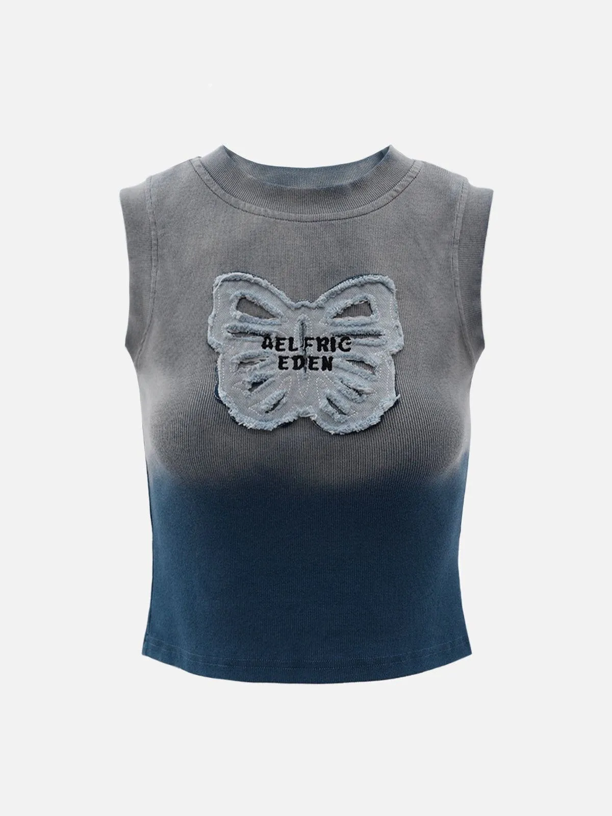 Aelfric Eden Gradient Butterfly Washed Tank Top sold by Aelfric Eden