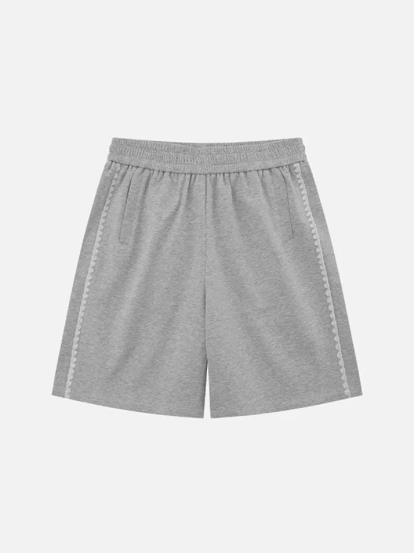 Aelfric Eden Basic Lace Patchwork Shorts sold by Aelfric Eden