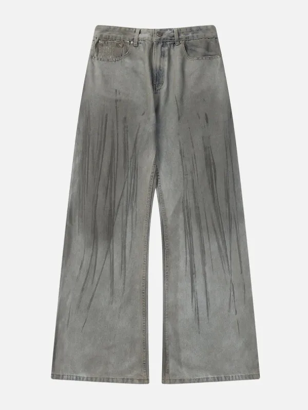 Aelfric Eden Washed Graffiti Jeans sold by Aelfric Eden