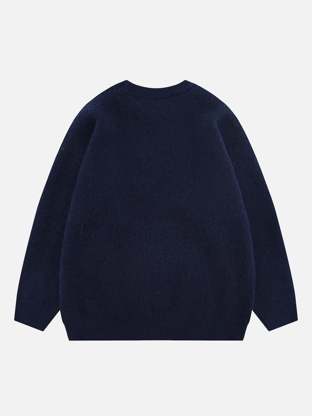 Aelfric Eden Purple Floral Pattern Sweater sold by Aelfric Eden product image thumbnail 2