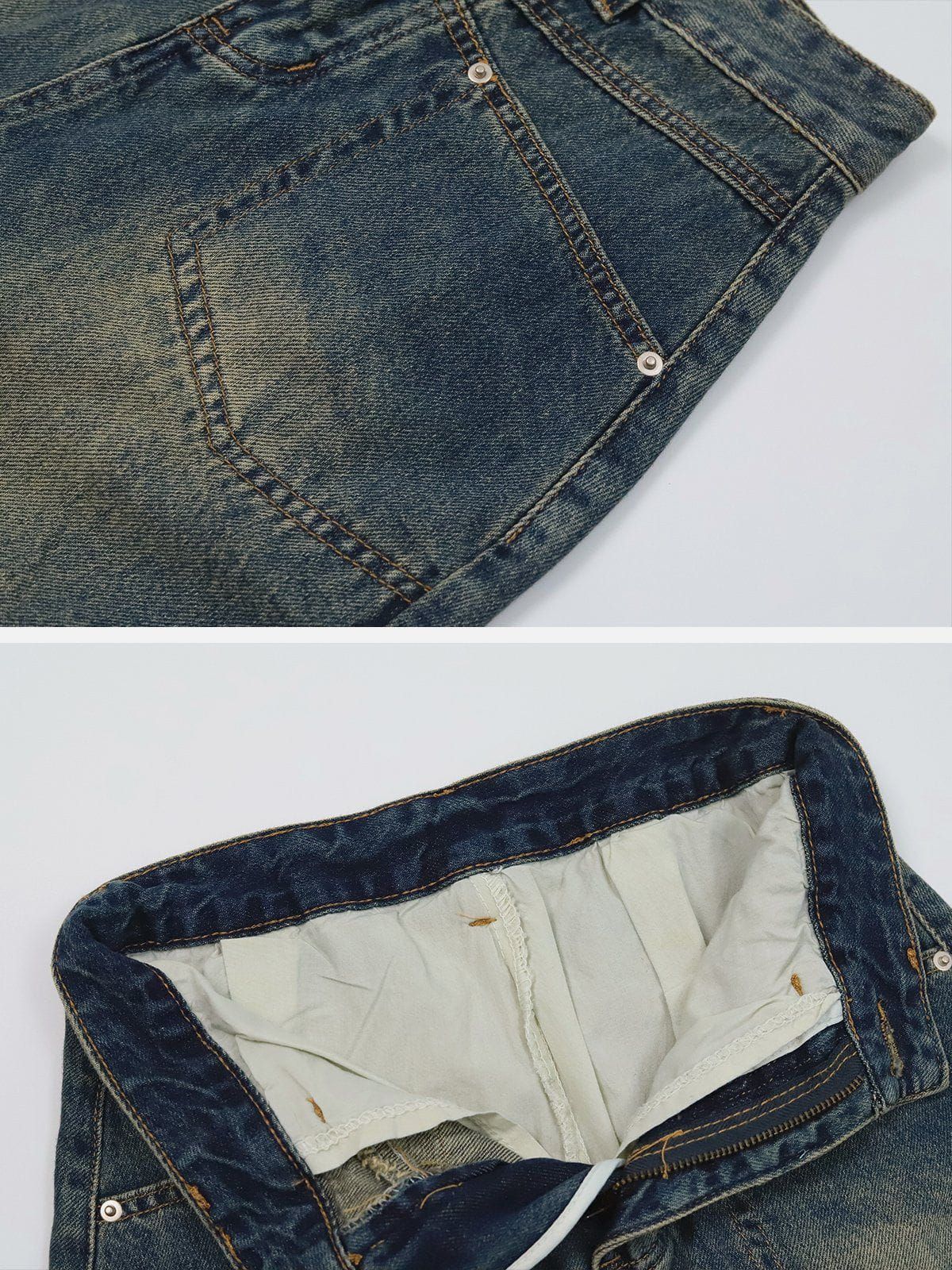 Vintag Washed Denim Skirt sold by Aelfric Eden product image thumbnail 3