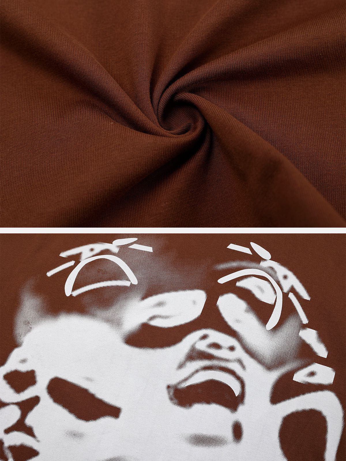 Aelfric Eden Abstract Silhouette Print Tee sold by Aelfric Eden product image thumbnail 5