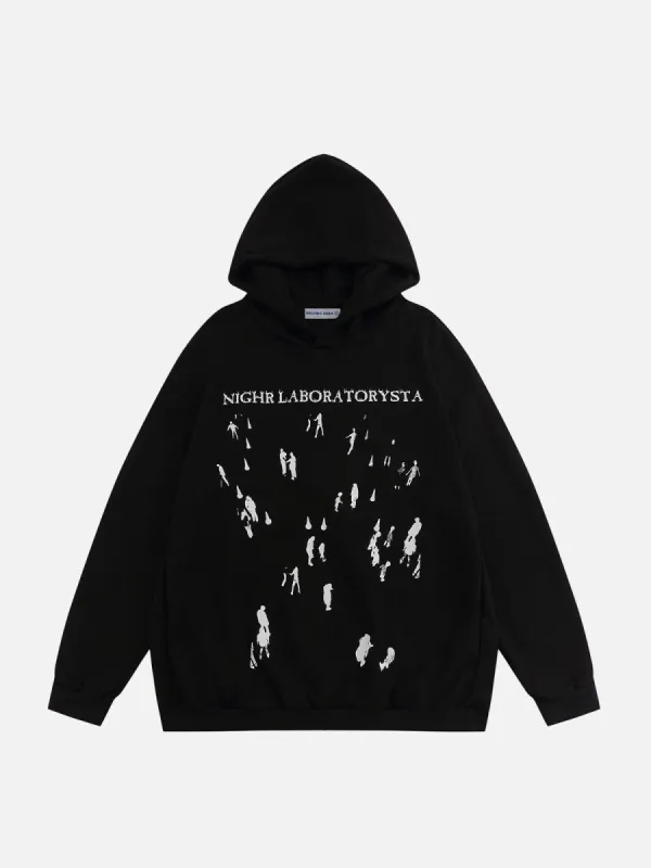 Aelfric Eden Shadow Print Hoodie sold by Aelfric Eden