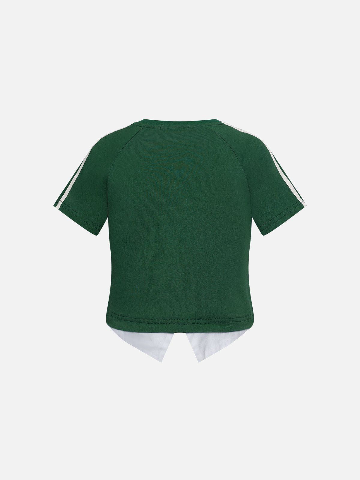 Aelfric Eden Patchwork Hem Tee sold by Aelfric Eden product image thumbnail 2