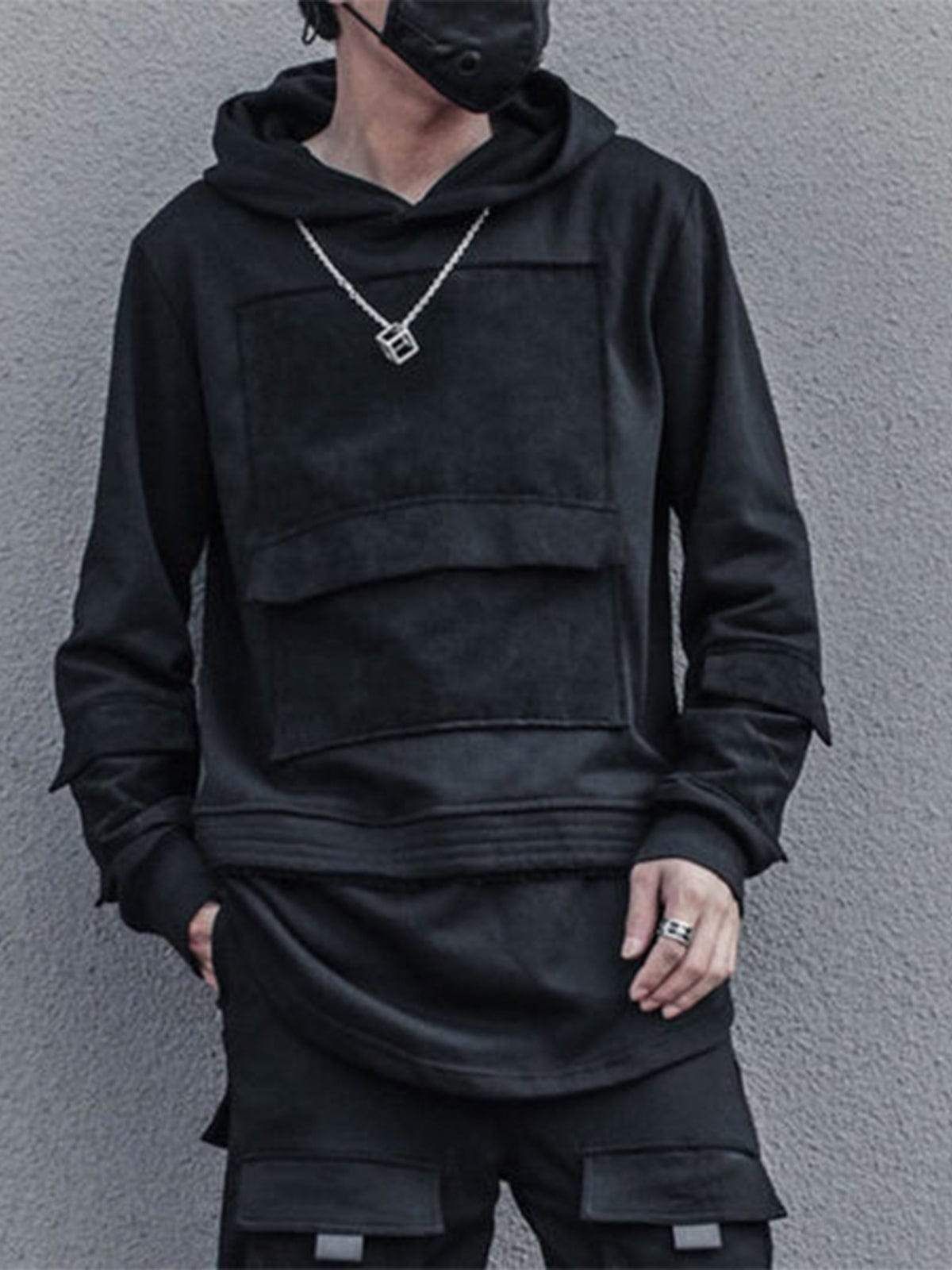 Aelfric Eden Dark Patchwork Hoodies sold by Aelfric Eden product image thumbnail 4