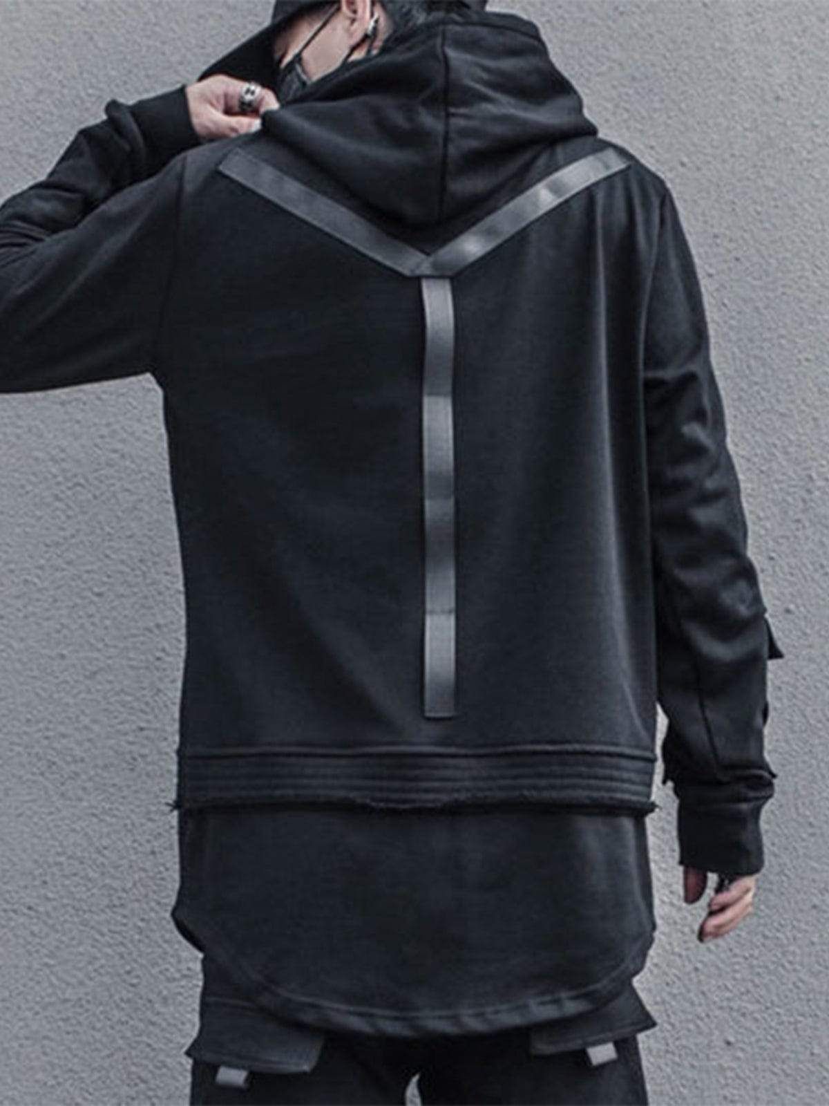 Aelfric Eden Dark Patchwork Hoodies sold by Aelfric Eden product image thumbnail 3