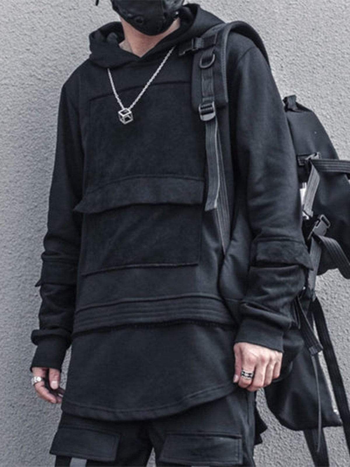 Aelfric Eden Dark Patchwork Hoodies sold by Aelfric Eden