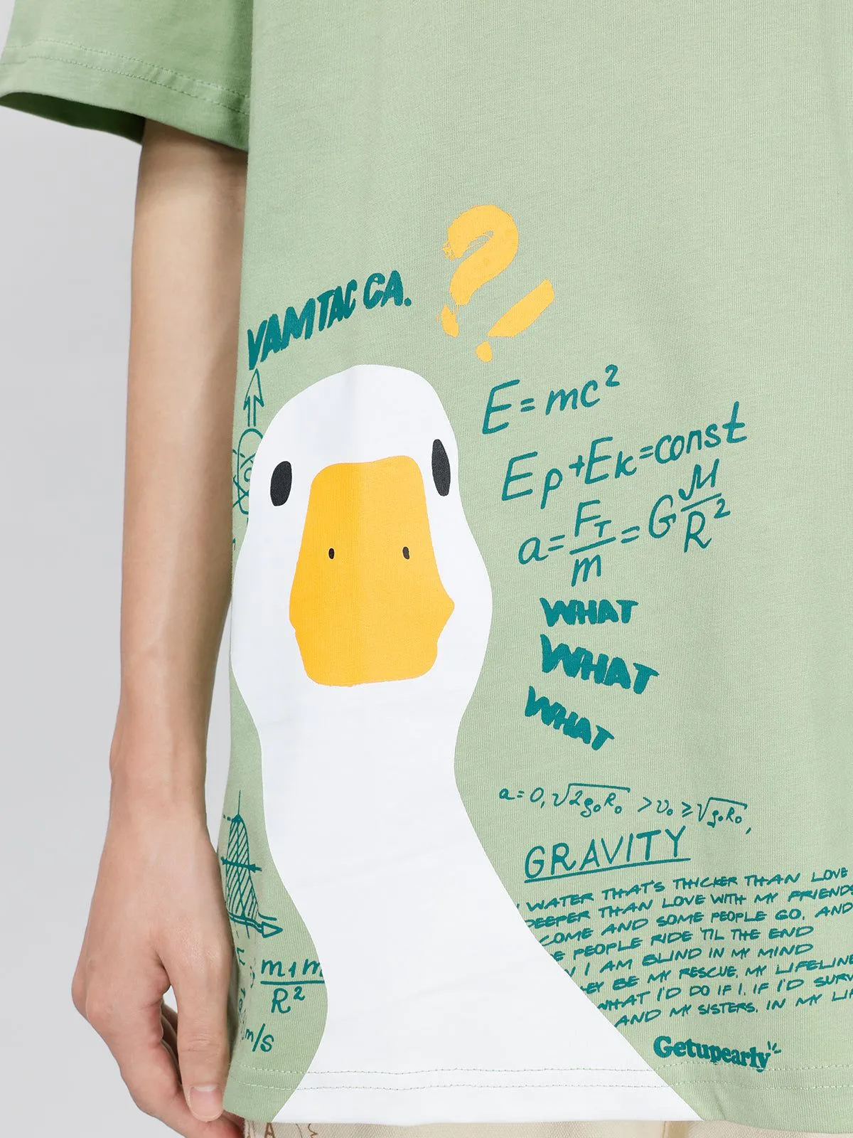 Formula Duck Graphic Tee sold by Aelfric Eden product image thumbnail 4
