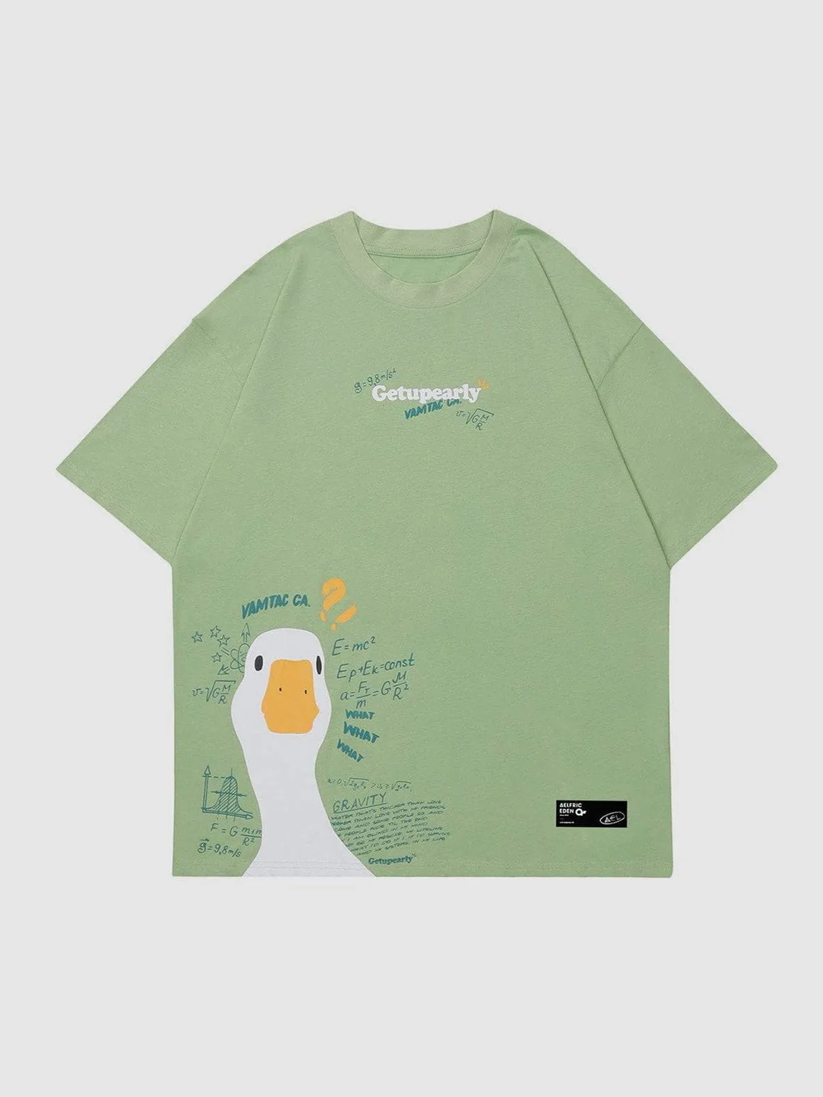 Formula Duck Graphic Tee sold by Aelfric Eden product image thumbnail 2
