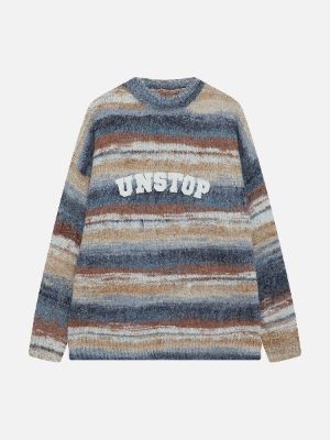 Aelfric Eden Vintage Colorblock Stripe Sweater sold by Aelfric Eden