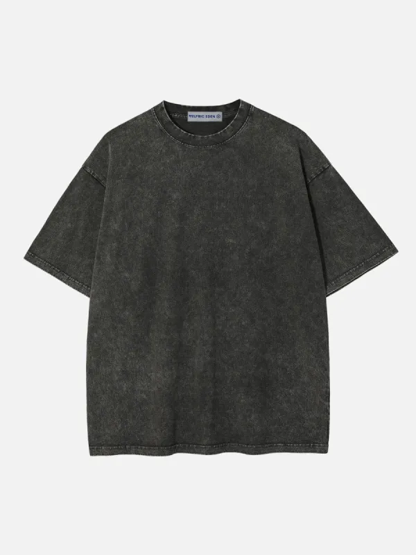 Aelfric Eden Basic Solid Color Washed Tee sold by Aelfric Eden