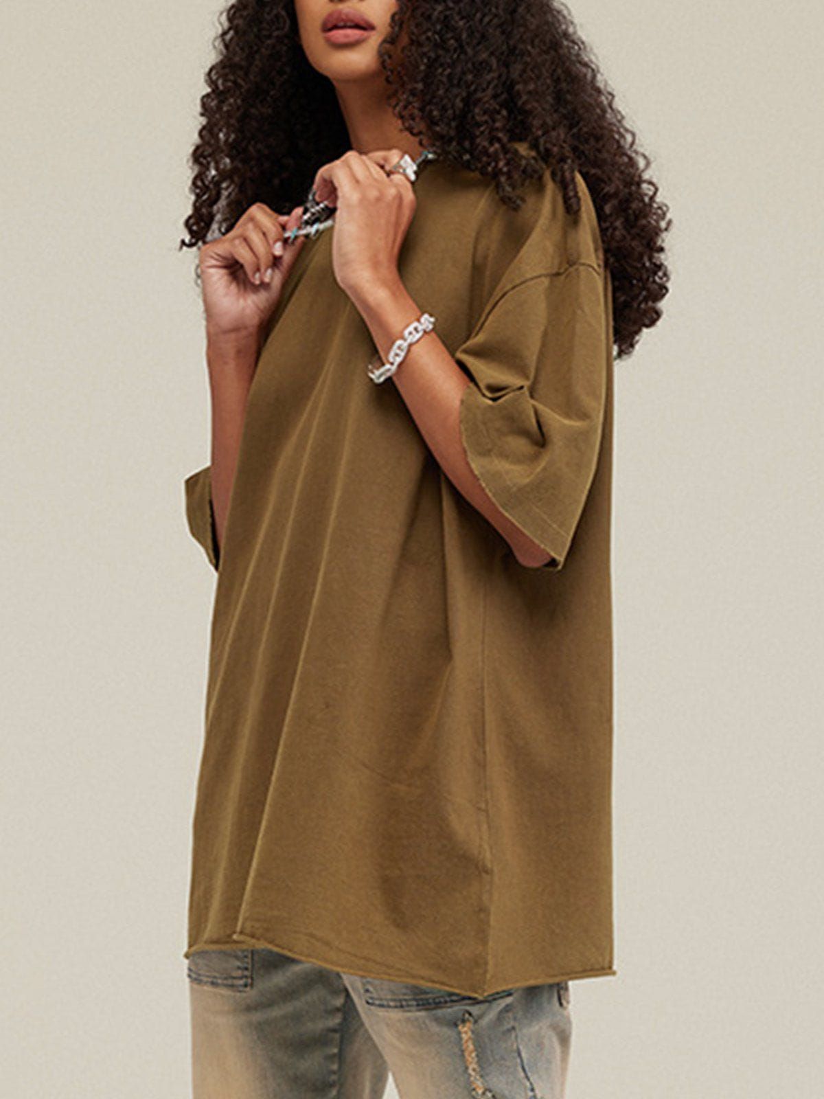 Aelfric Eden Solid Versatile Cotton Tee sold by Aelfric Eden product image thumbnail 11