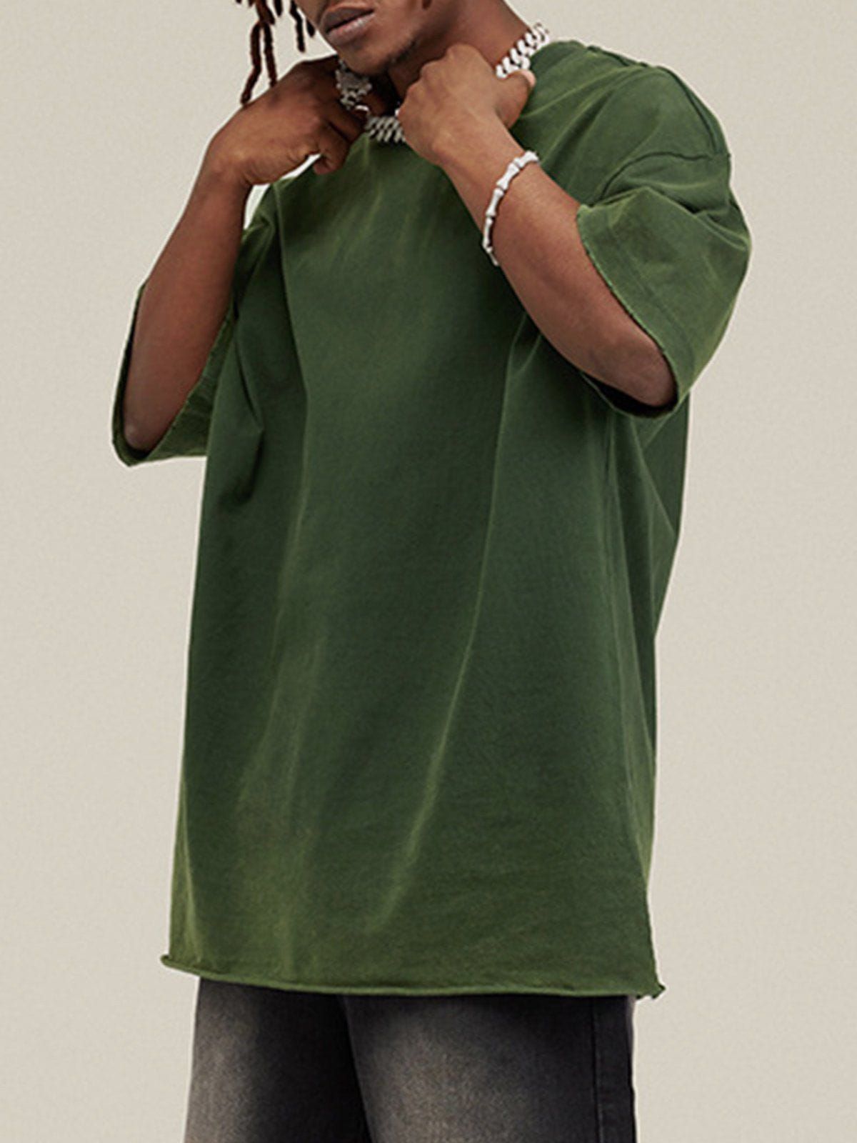 Aelfric Eden Solid Versatile Cotton Tee sold by Aelfric Eden product image thumbnail 7