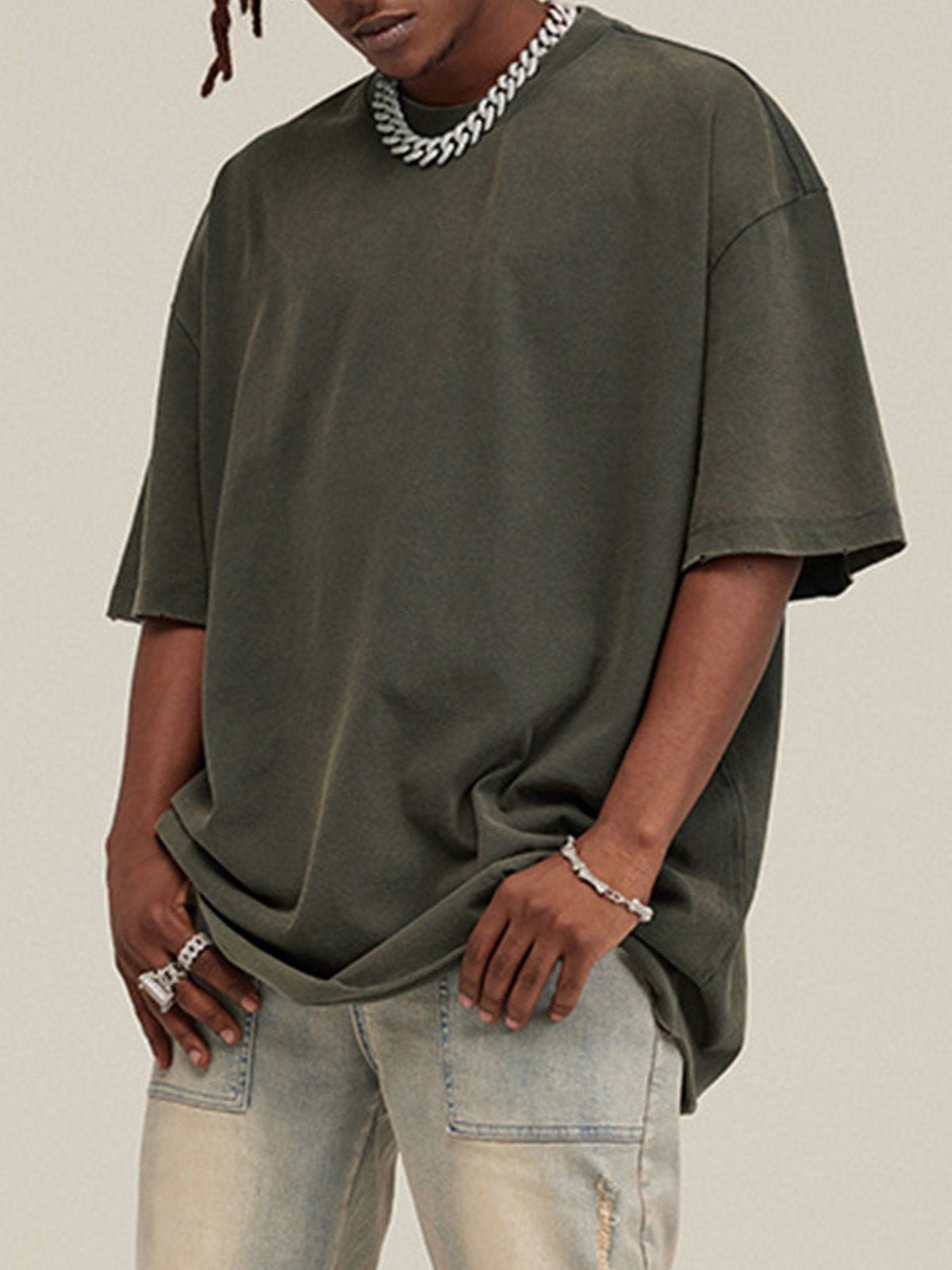 Aelfric Eden Solid Versatile Cotton Tee sold by Aelfric Eden product image thumbnail 16