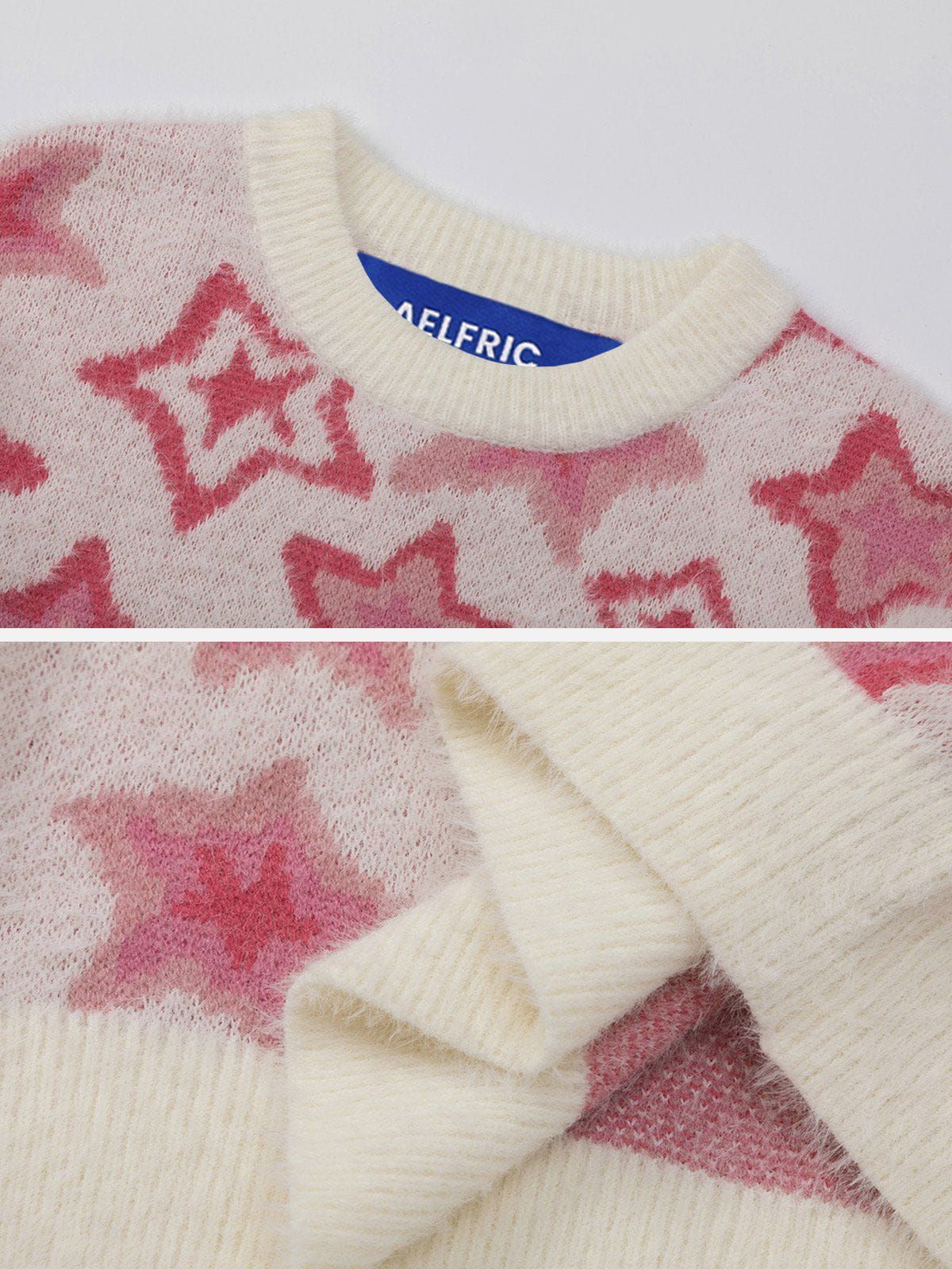 Aelfric Eden Star All-Over Print Sweater sold by Aelfric Eden product image thumbnail 4