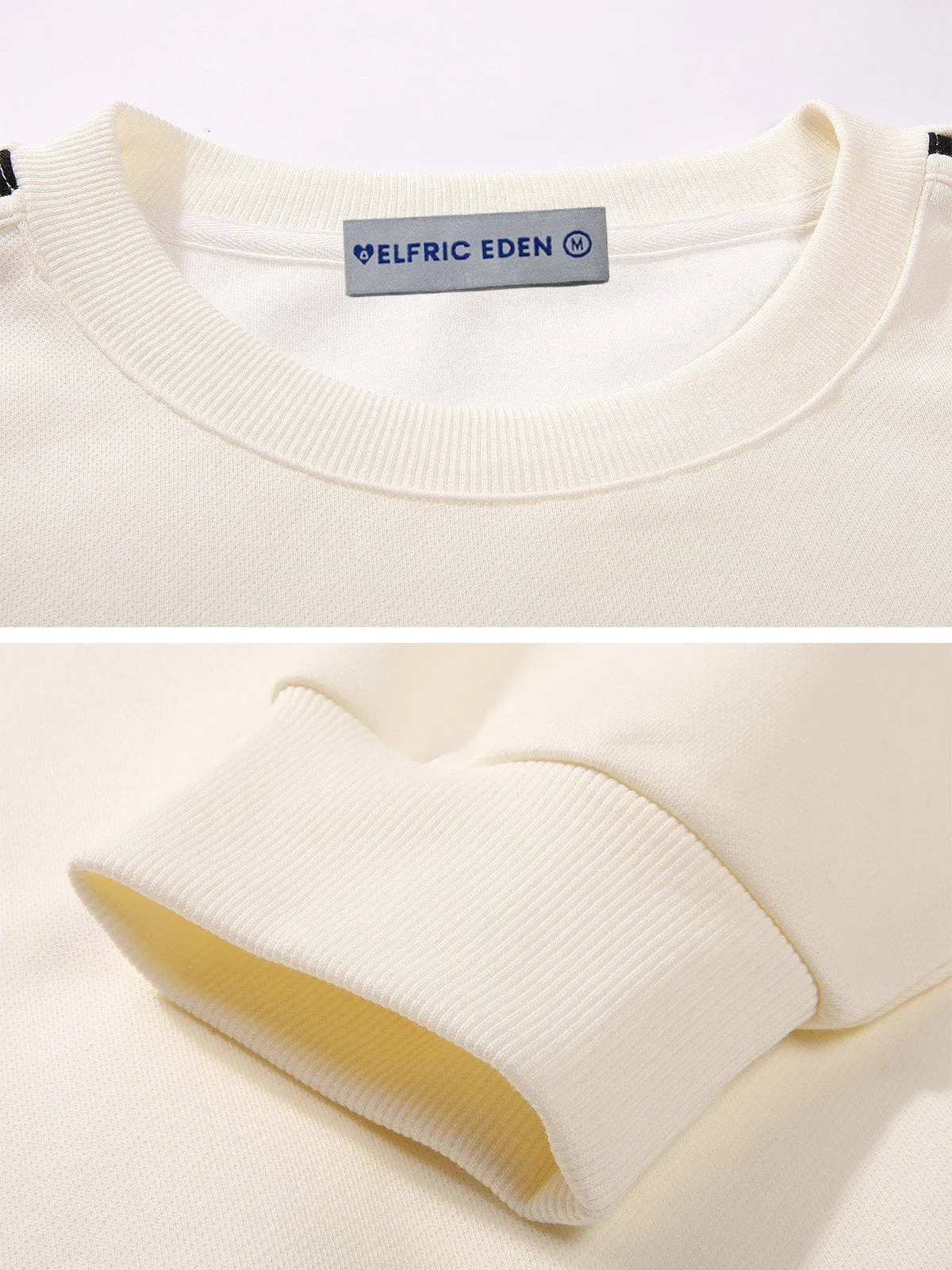 Aelfric Eden Vintage Patchwork Sweatshirt sold by Aelfric Eden product image thumbnail 5