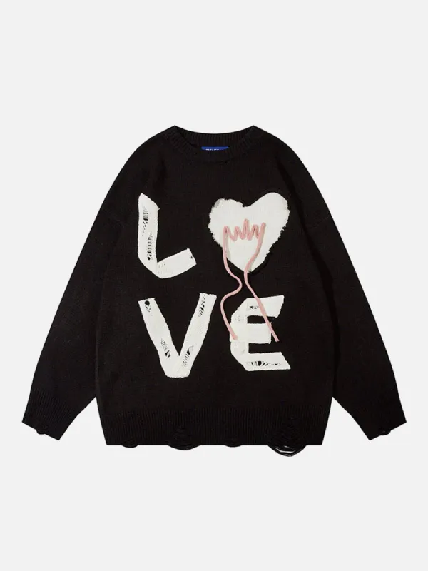 Aelfric Eden Love Creative Applique Sweater sold by Aelfric Eden