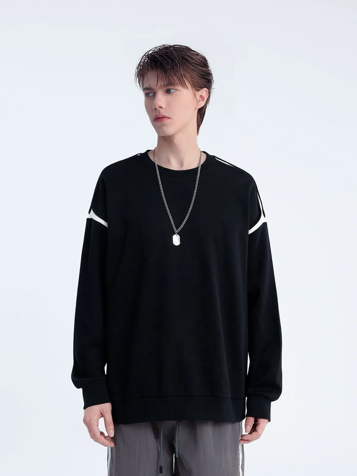 Aelfric Eden Vintage Patchwork Sweatshirt sold by Aelfric Eden product image thumbnail 3