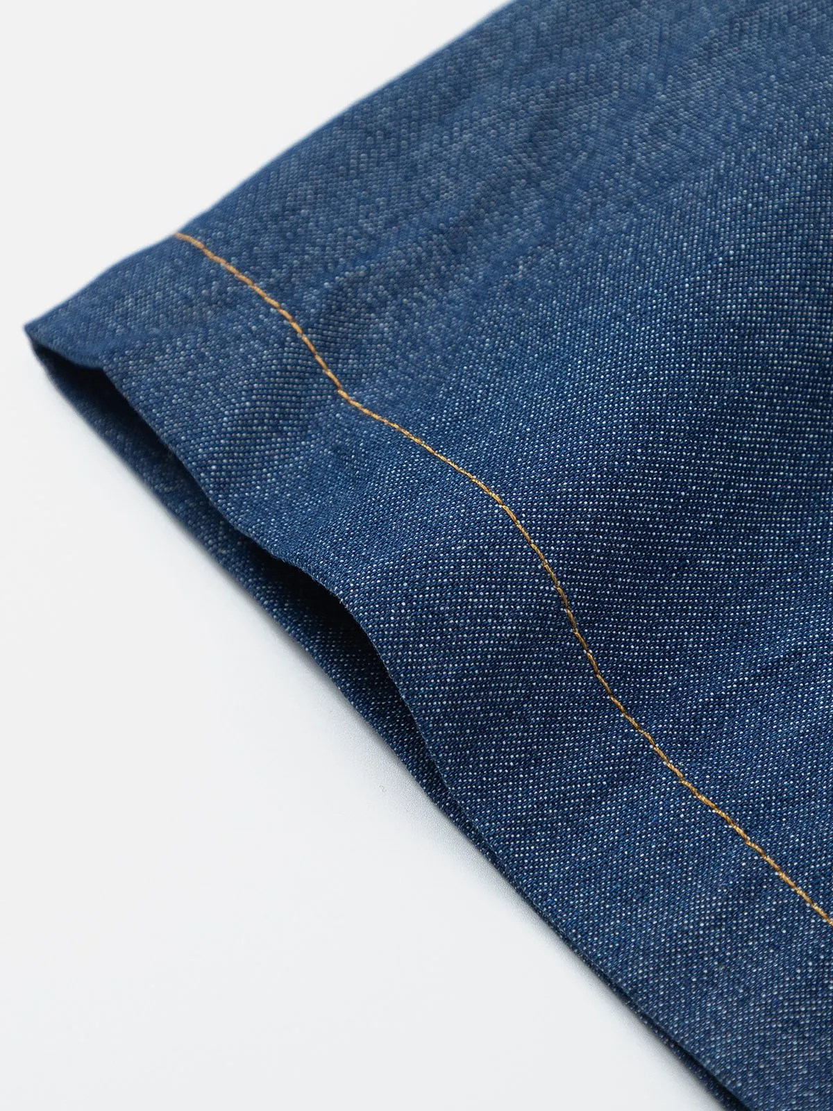 Aelfric Eden Colorful Flower Denim Short Sleeve Shirt sold by Aelfric Eden product image thumbnail 5