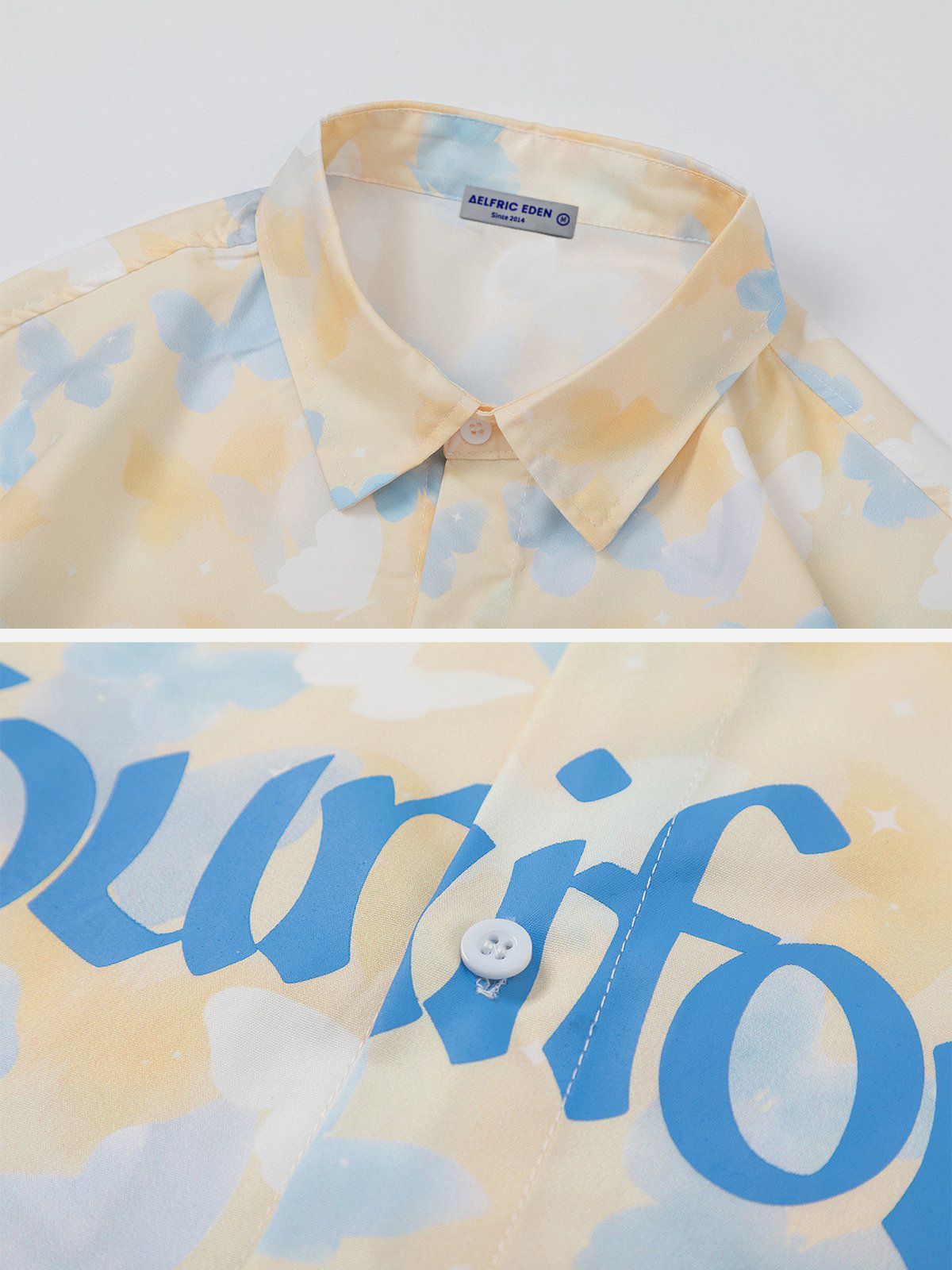 Aelfric Eden Butterfly All-Over Print Short Sleeve Shirts sold by Aelfric Eden product image thumbnail 4